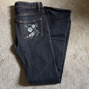 RED Valentino Charcoal Denim Jeans skinny Y2K